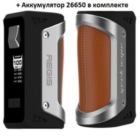 Батарейный мод GeekVape Aegis 100W + Аккумулятор 26650 оригинал