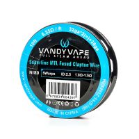 Vandy Vape Superfine MTL Fused Clapton Ni80 1.0-1.5ohm